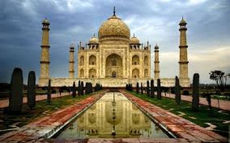 handkerchief Monday climb Taj Mahal - ASIA, O LUME ASCUNSA